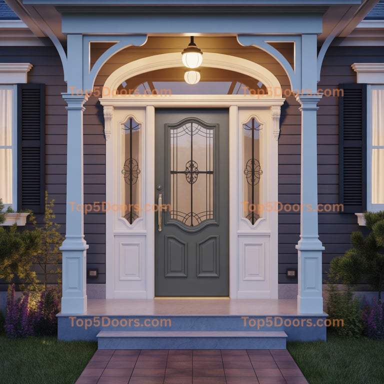 Oregon single victorian Door