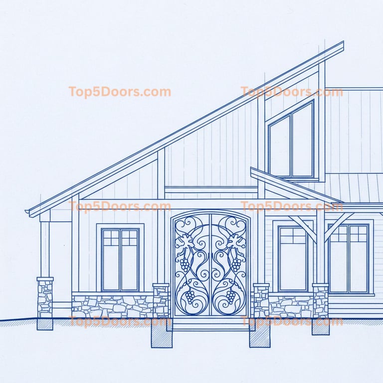 Oregon wine cellar door cape cod Door