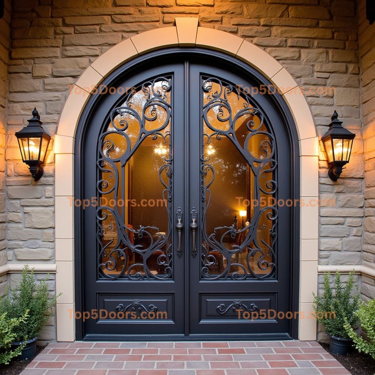 Oregon wine cellar door french country Door