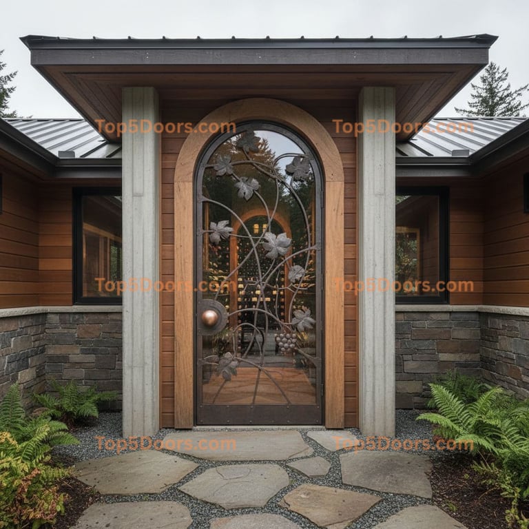 Oregon wine cellar door contemporary Door