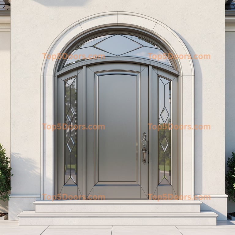 Pennsylvania arched single mediterranean Door