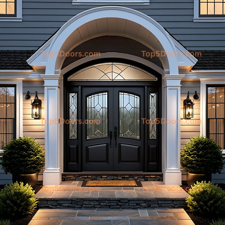 Pennsylvania arched single minimalist Door