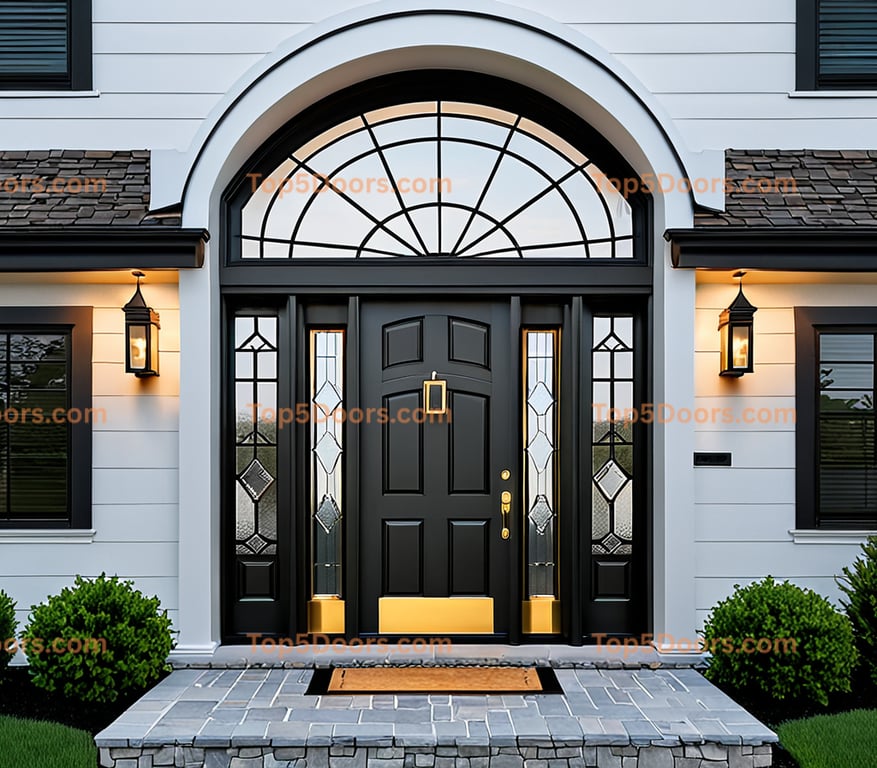 Pennsylvania arched single contemporary Door