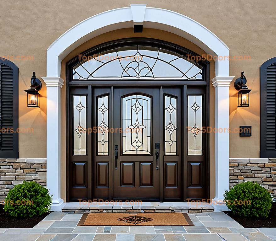 Pennsylvania arched single tuscan Door