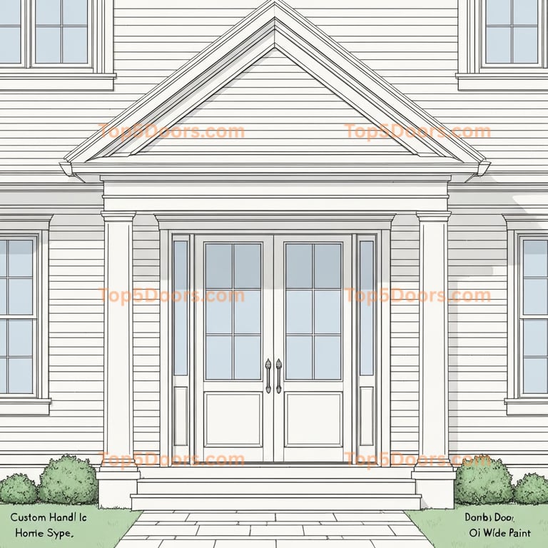 Pennsylvania barn door georgian Door