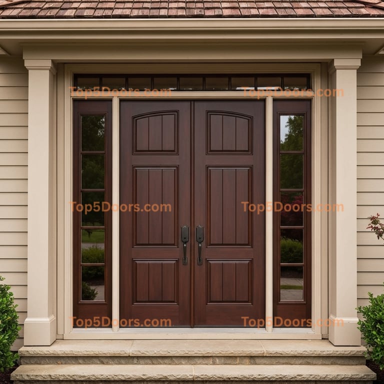 Pennsylvania double spanish colonial Door