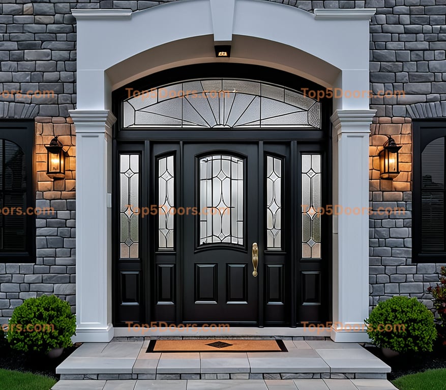 Pennsylvania glass paneled minimalist Door