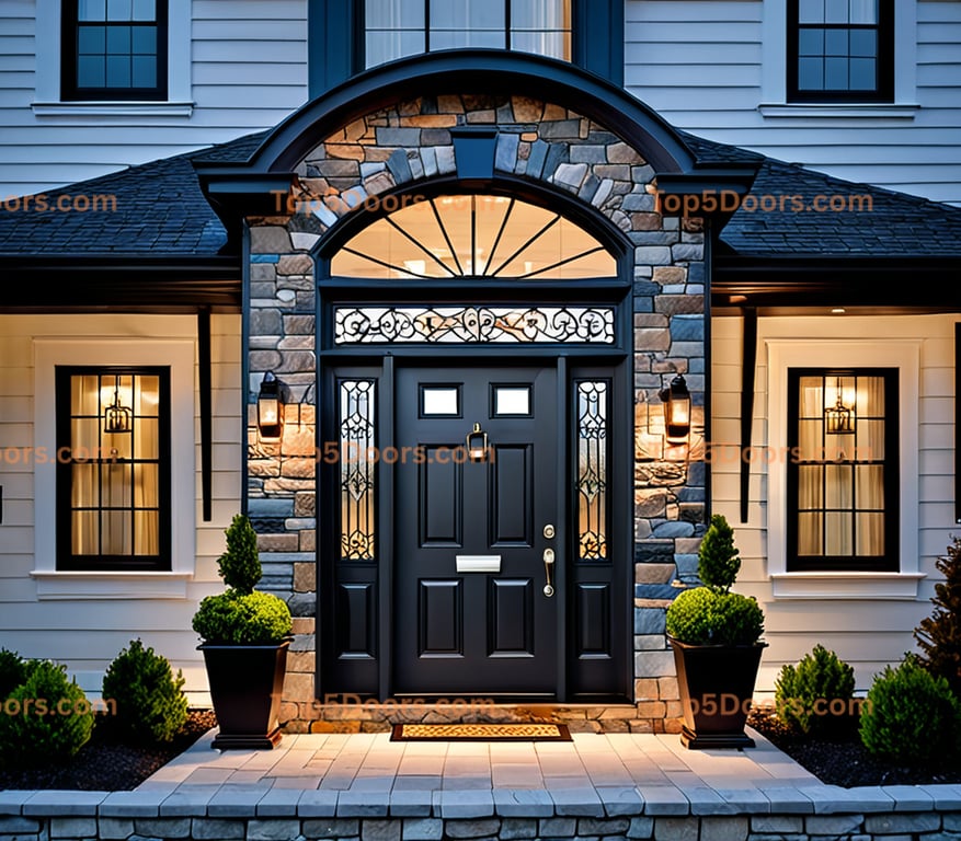 Pennsylvania steel frame georgian Door