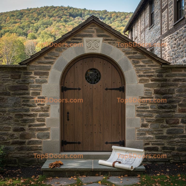 Pennsylvania wine cellar door traditional american Door