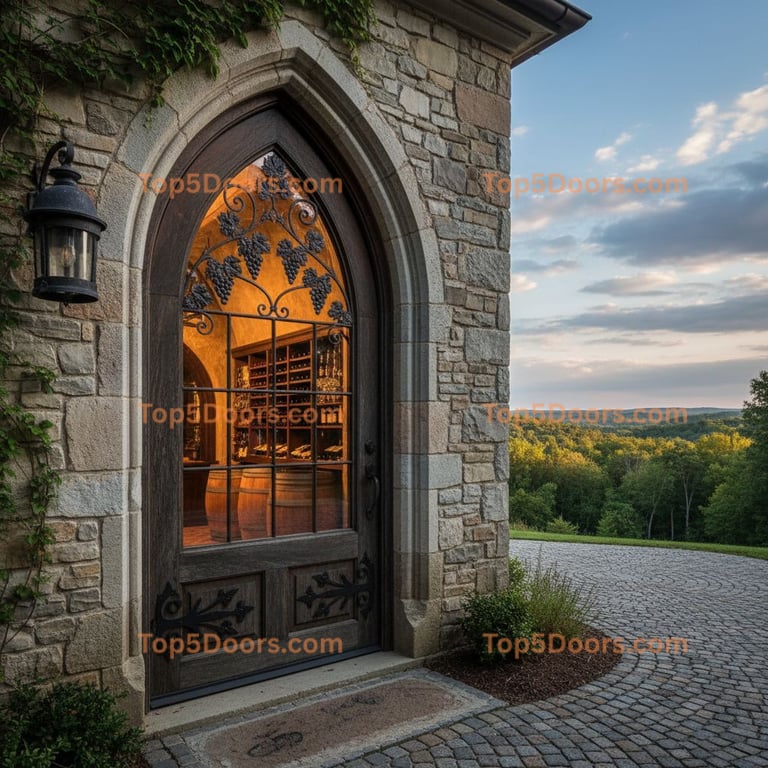 Pennsylvania wine cellar door french country Door