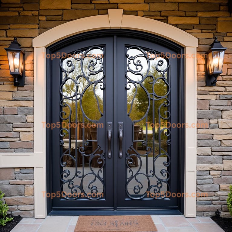 Pennsylvania wine cellar door modern farmhouse Door