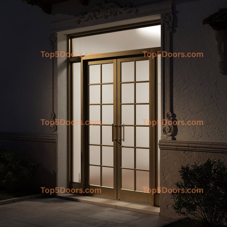Rhode Island closet bifold door spanish colonial Door