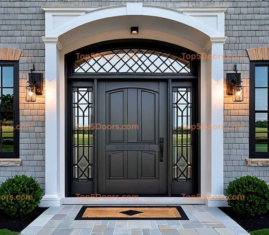 Rhode Island double industrial Door