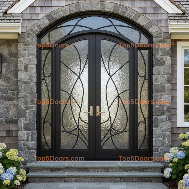 Rhode Island double industrial Door