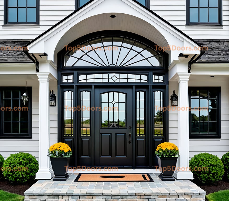 Rhode Island single cape cod Door