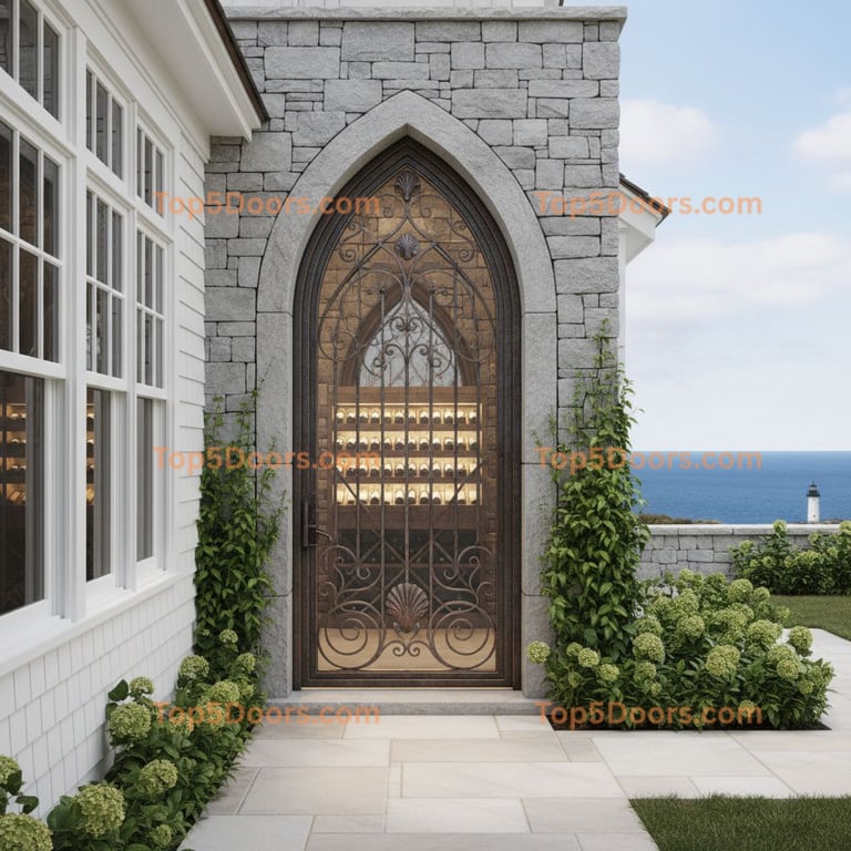 Rhode Island wine cellar door coastal Door