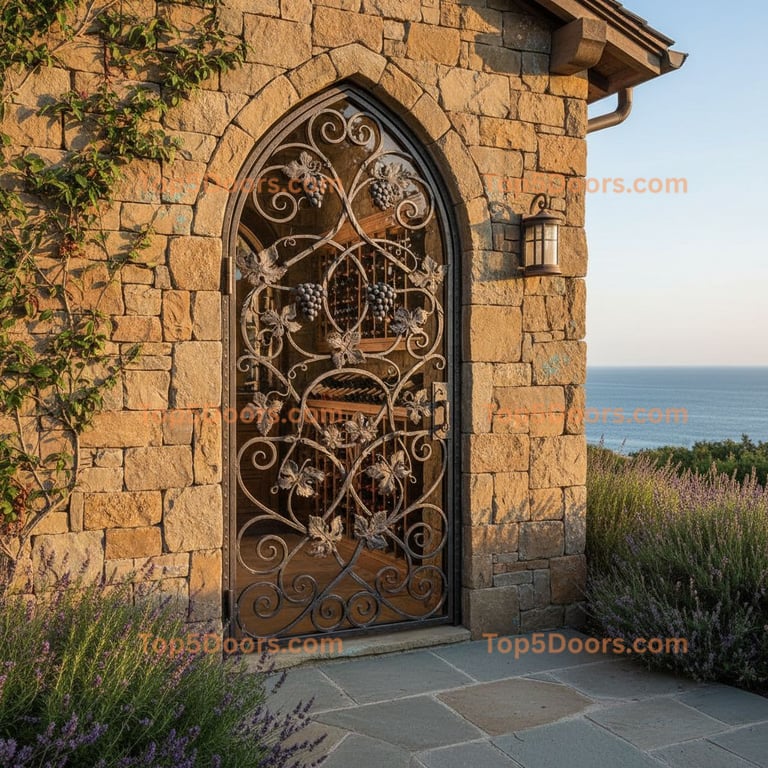 Rhode Island wine cellar door tuscan Door