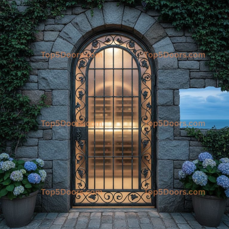 Rhode Island wine cellar door coastal Door