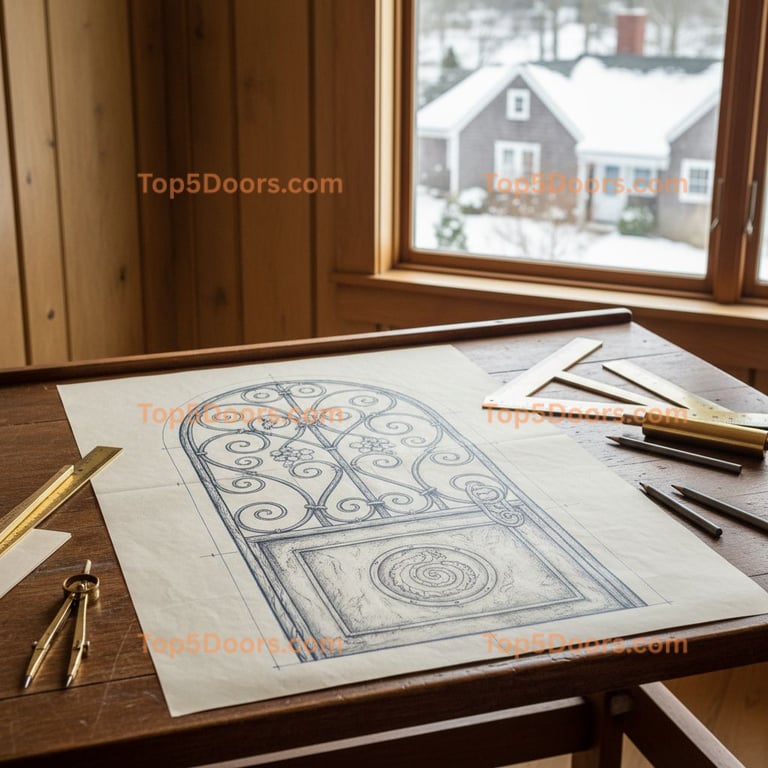 Rhode Island wine cellar door traditional american Door