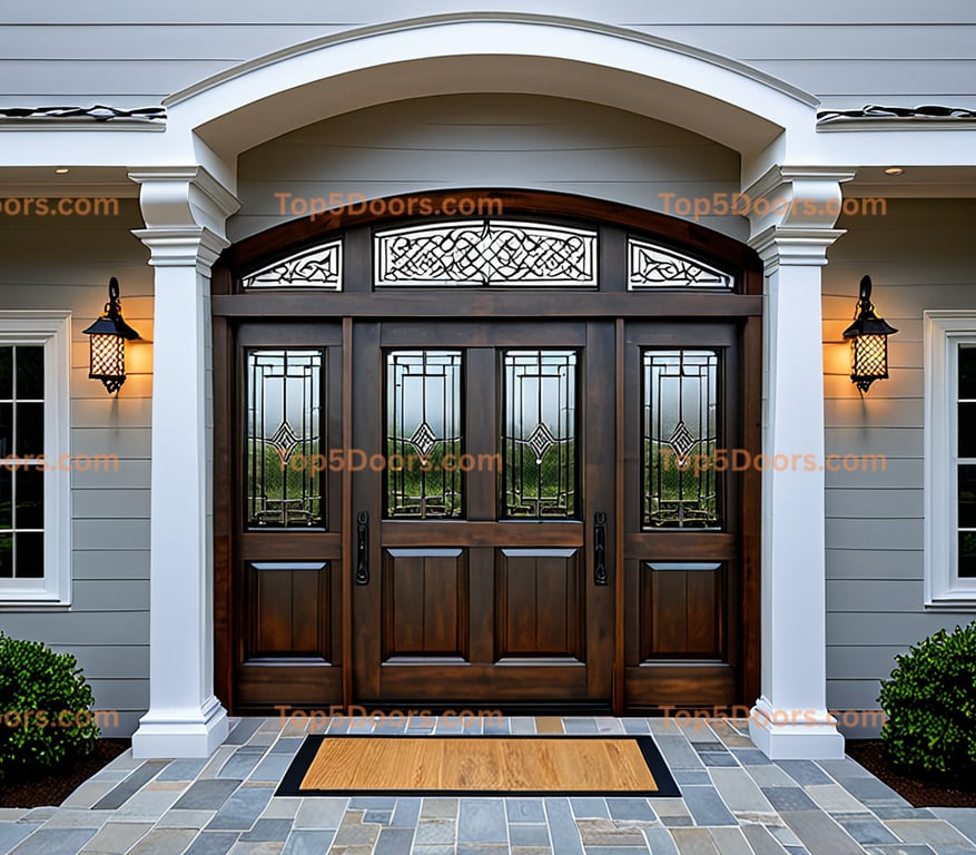 South Carolina barn door japanese zen Door