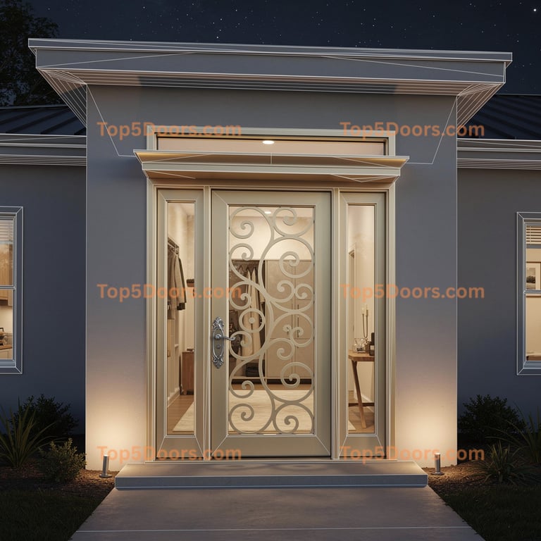 South Carolina closet bifold door mountain lodge Door