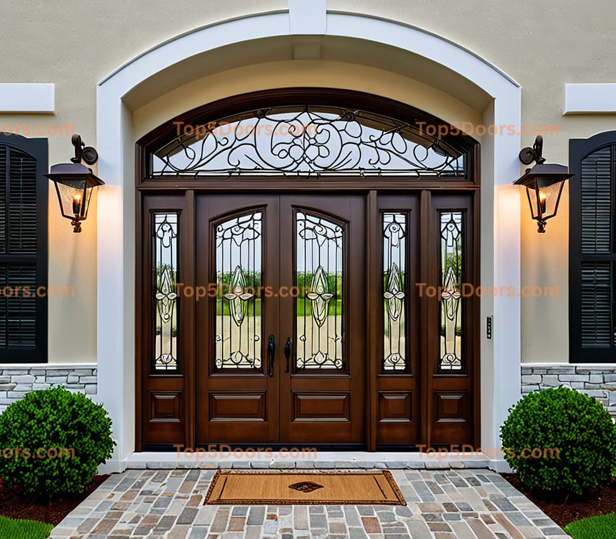 South Carolina french door traditional american Door