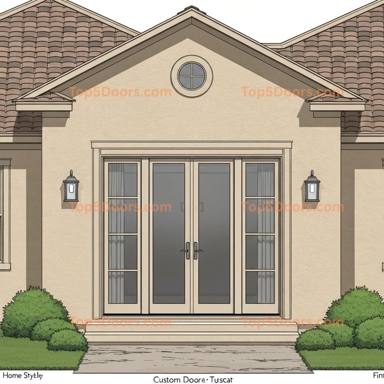 South Carolina patio door tuscan Door