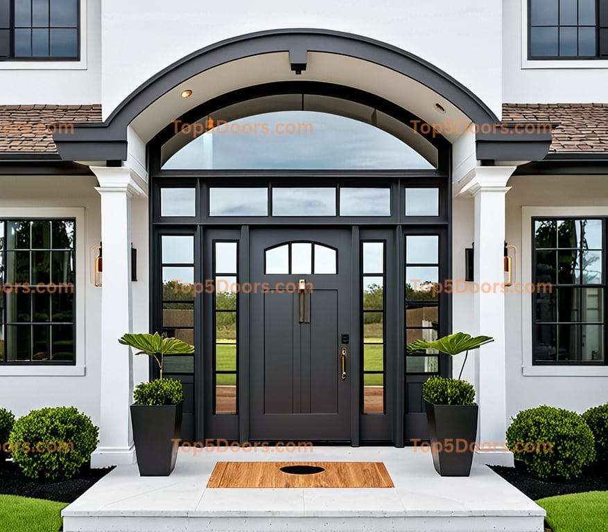 South Carolina single mid-century modern Door