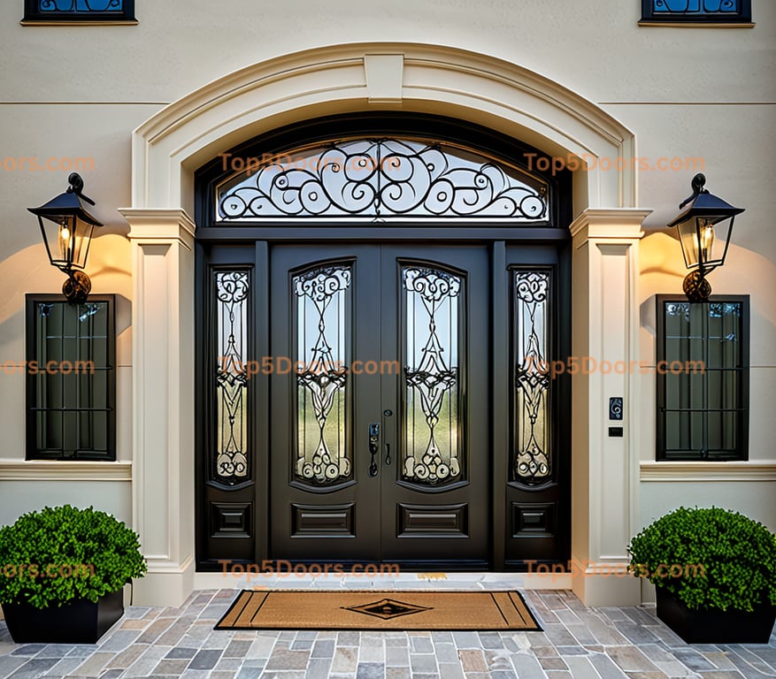South Carolina steel frame european classic Door