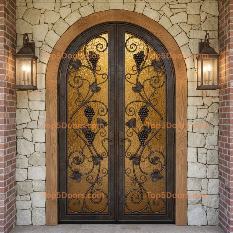 South Carolina wine cellar door french country Door