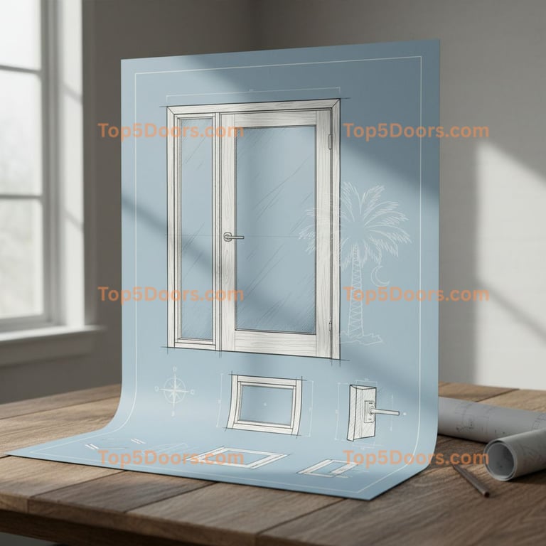 South Carolina wine cellar door scandinavian Door