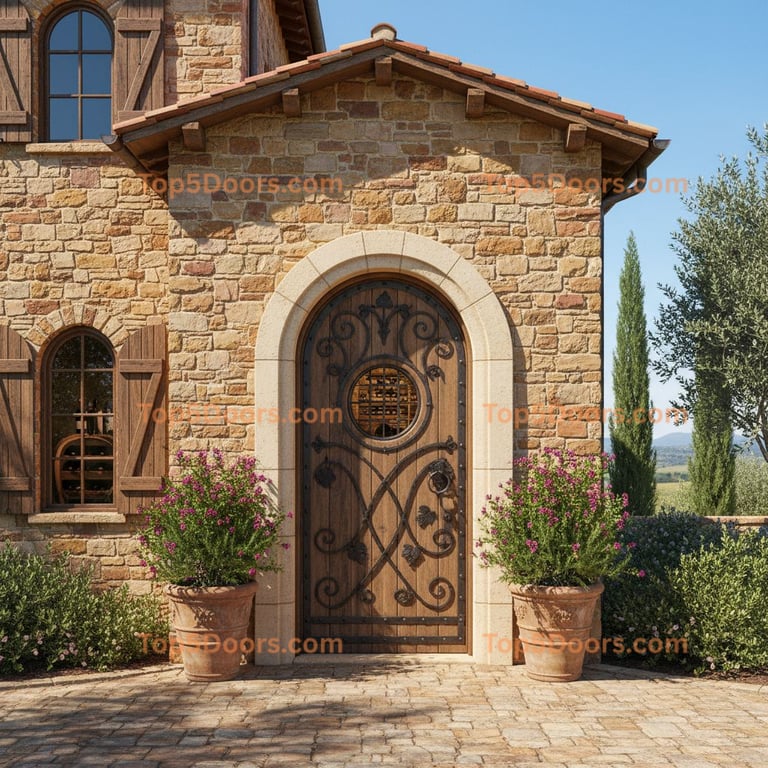 South Carolina wine cellar door tuscan Door
