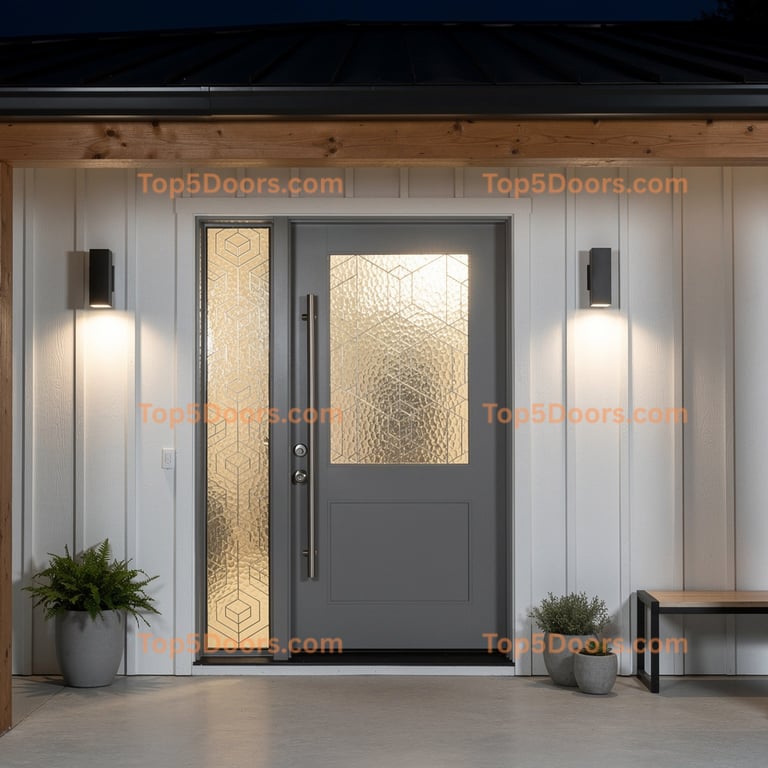 South Carolina wrought iron barn door modern farmhouse 