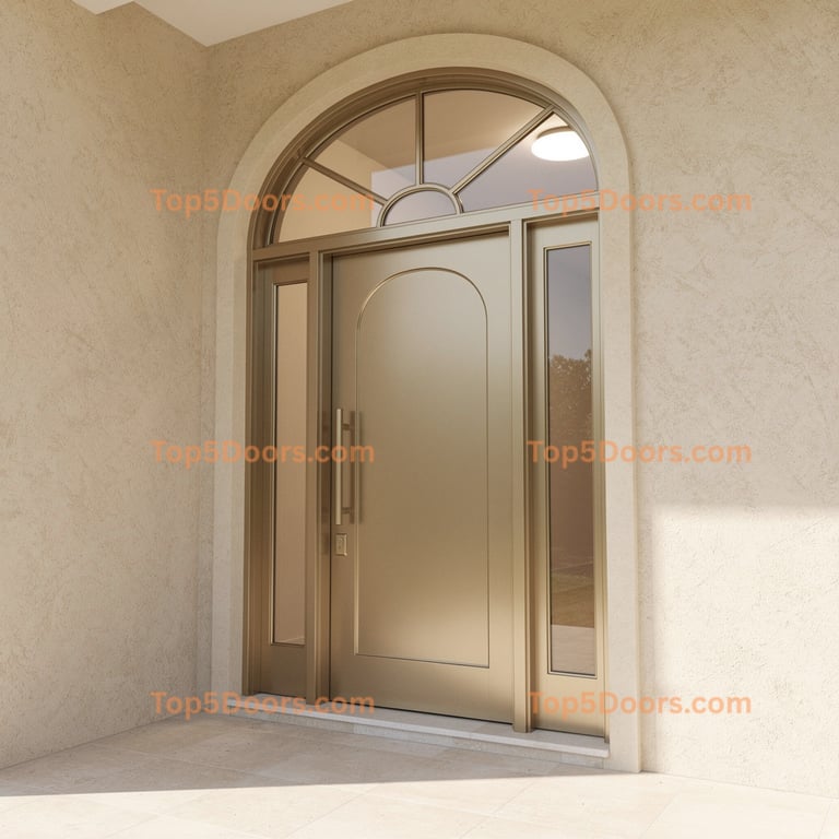 South Carolina wrought iron solid panel mediterranean D