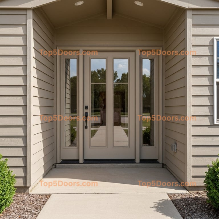 South Dakota closet french door mid-century modern Door
