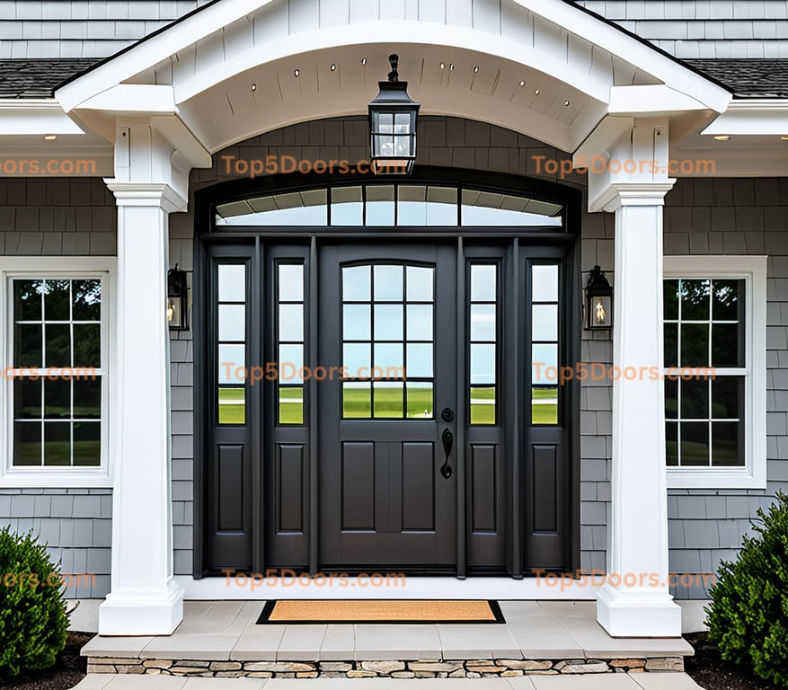 South Dakota double cape cod Door