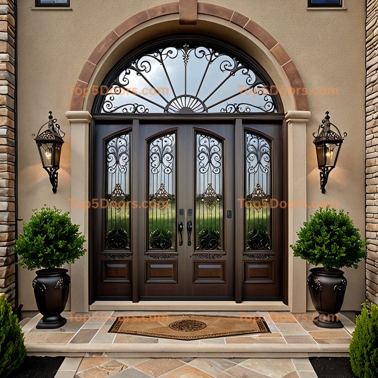 South Dakota french door traditional american Door