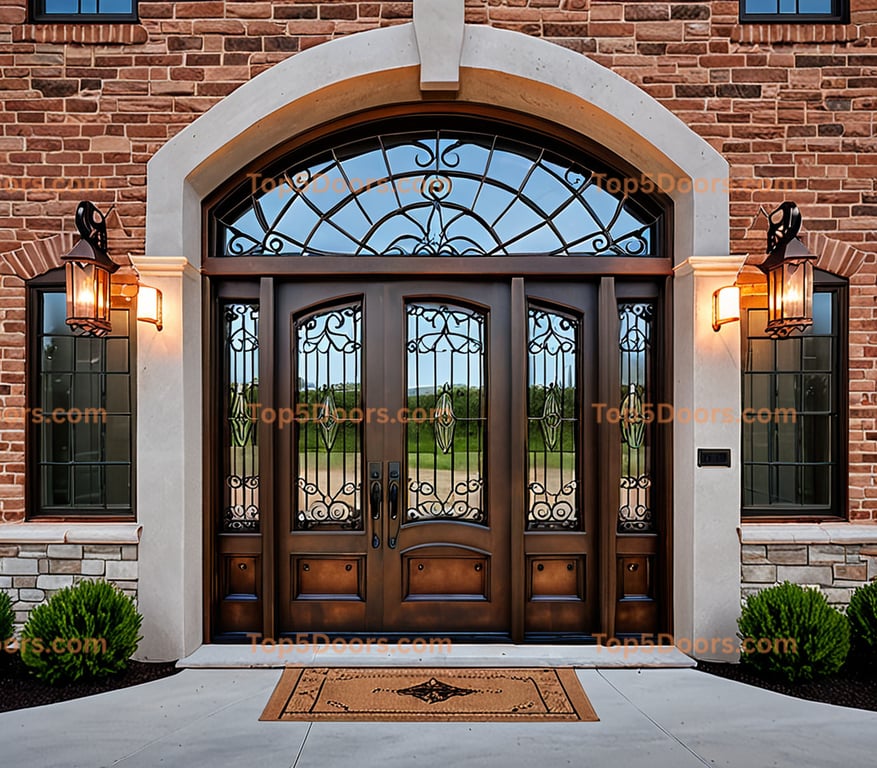 South Dakota french door industrial Door