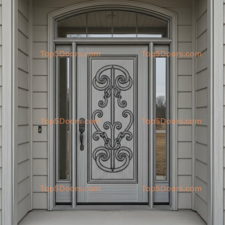 South Dakota front entry door modern farmhouse Door