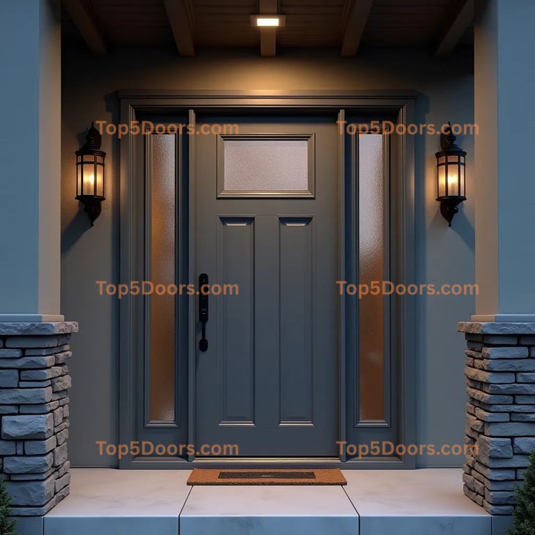 South Dakota office door french provincial Door