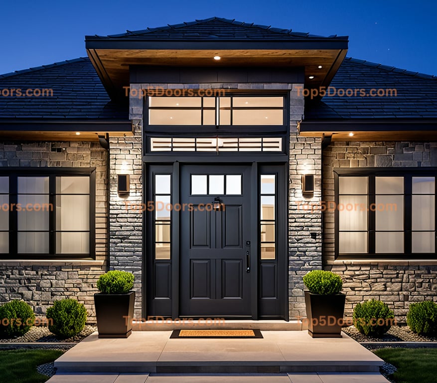South Dakota pivot korean modern Door