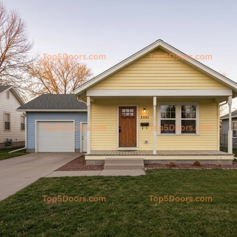 South Dakota single scandinavian Door