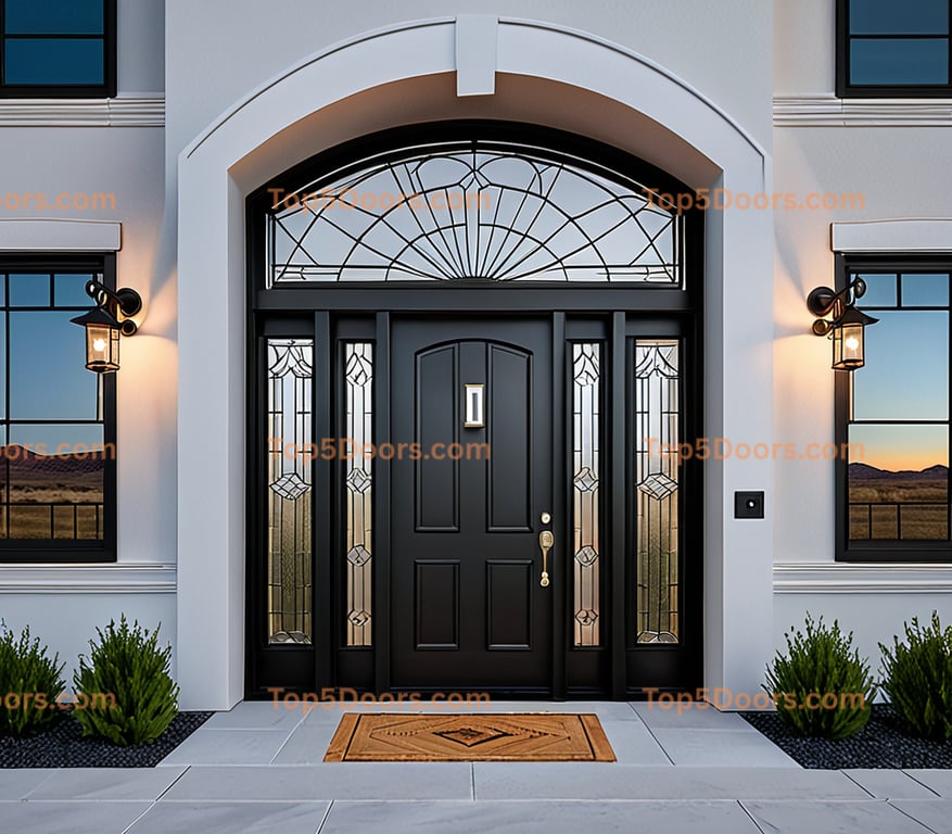 South Dakota steel frame minimalist Door