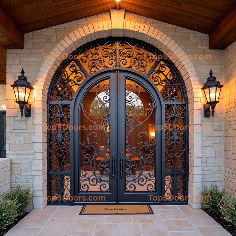 South Dakota wine cellar door japanese zen Door