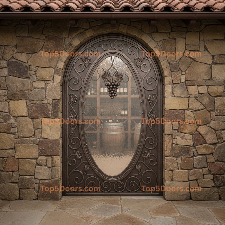 South Dakota wine cellar door mediterranean Door