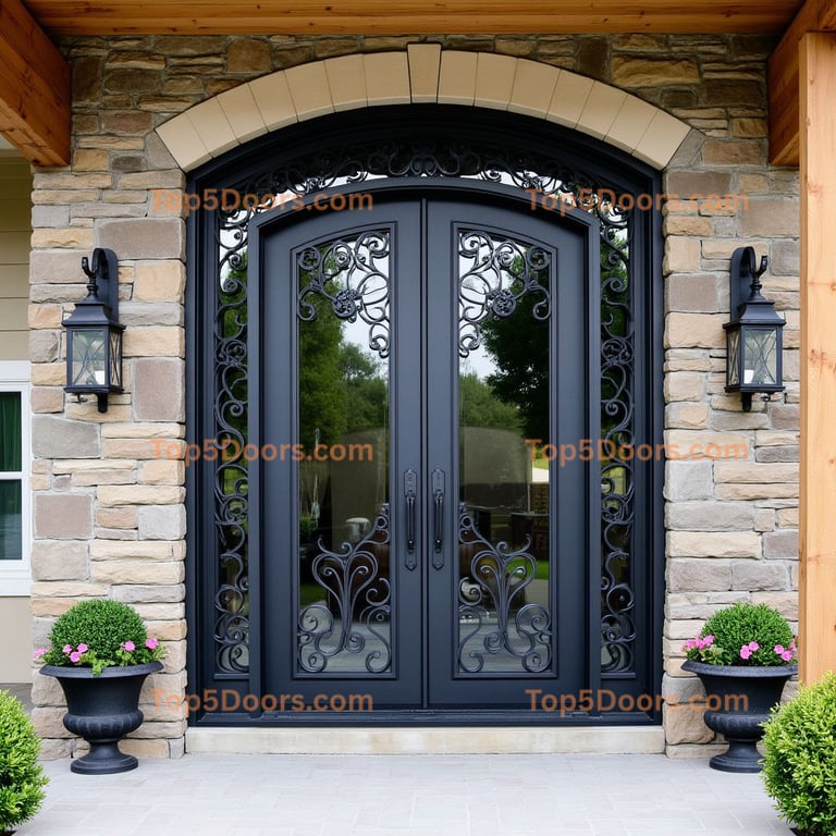 South Dakota wine cellar door modern Door