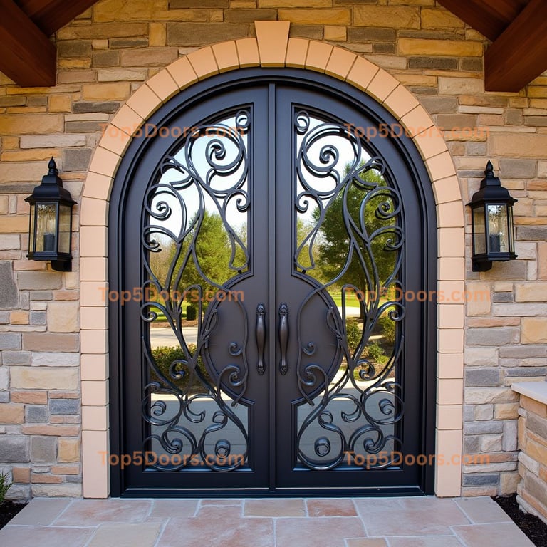 South Dakota wine cellar door modern farmhouse Door