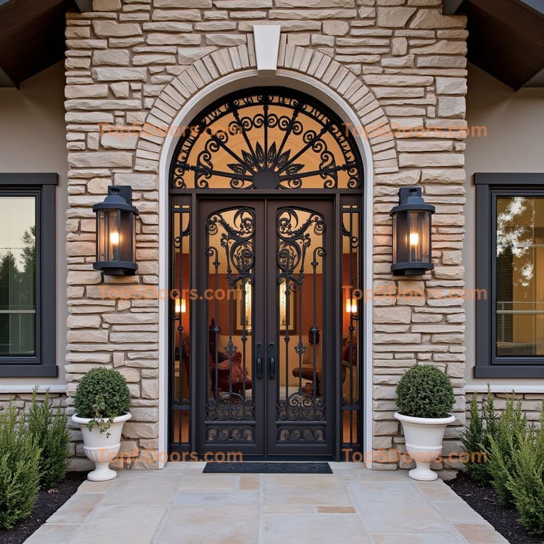 South Dakota wine cellar door scandinavian Door