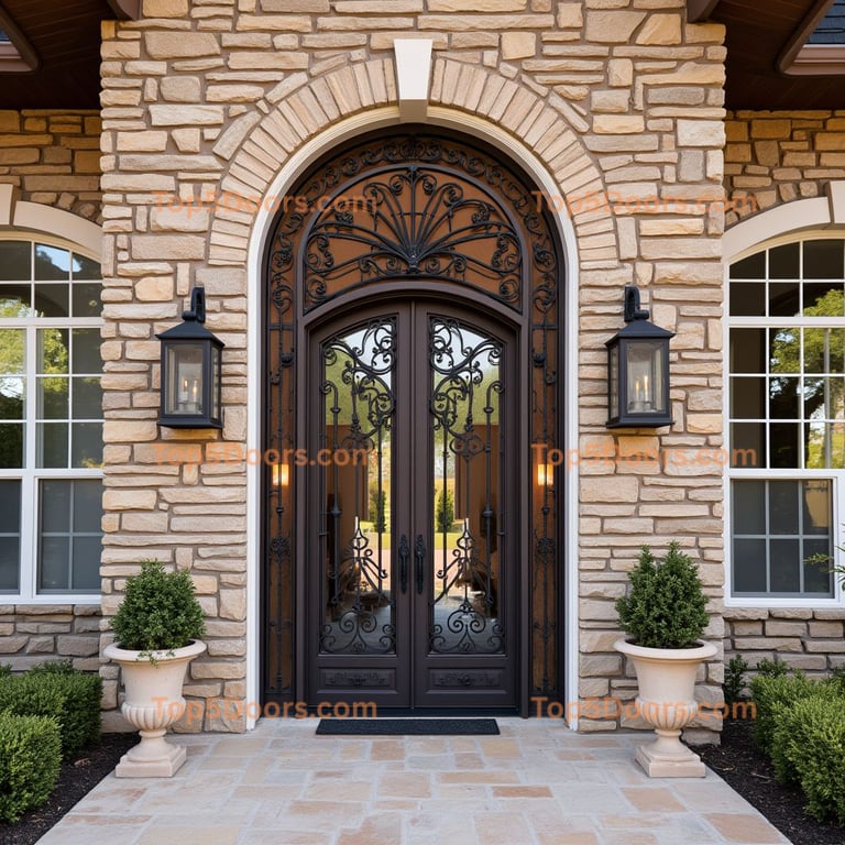South Dakota wine cellar door traditional american Door
