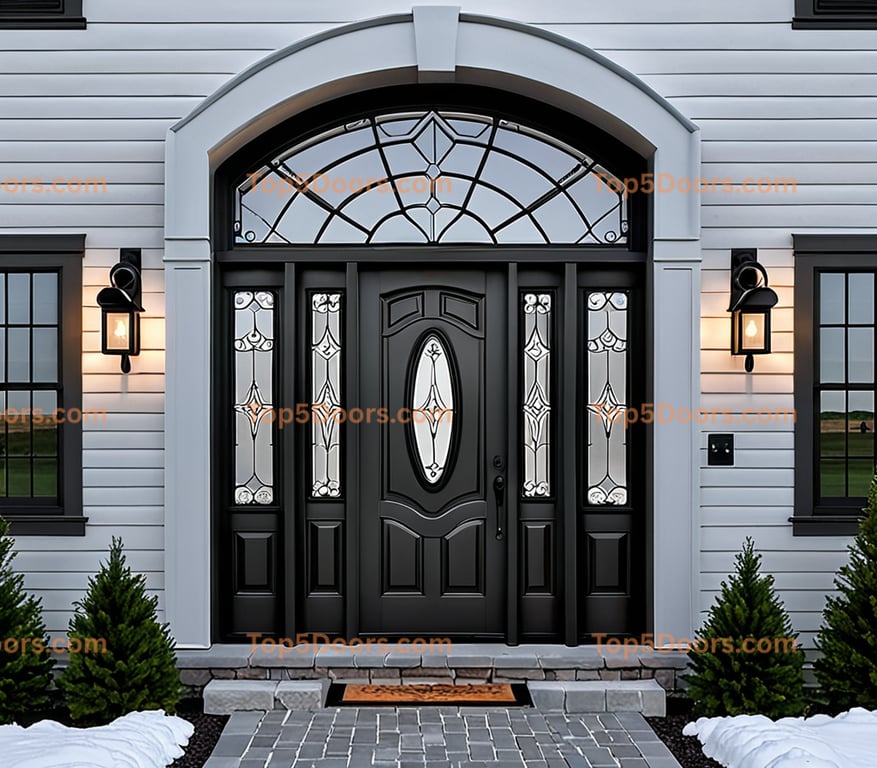 South Dakota wrought iron single traditional american D